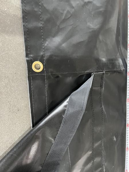 58 60 PVC Truck Cover Tarp Tarpaulin Waterproof Cover Madeira Tarpa com Grommets