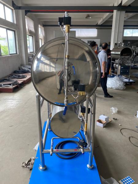 200L Easy Operation Fully Automatic Horizontal Autoclave Safety Interlock Design
