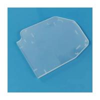 Placa geada do silicone fundido de quartzo que grava o tamanho do Oem para a plataforma ótica
