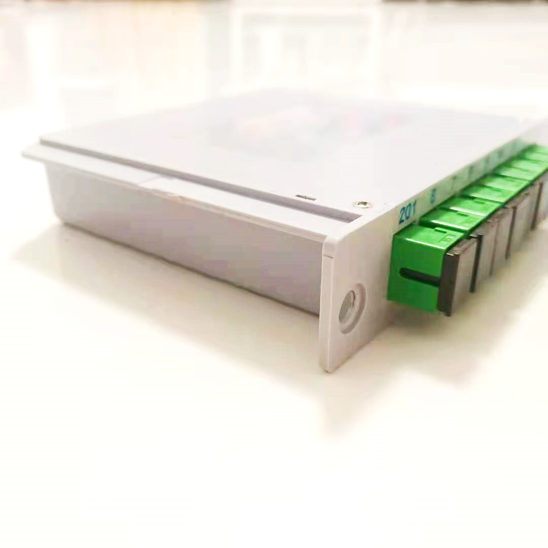 Тип карты Splitter ввода PLC оптического волокна 1x8 с Sc/соединителем Apc