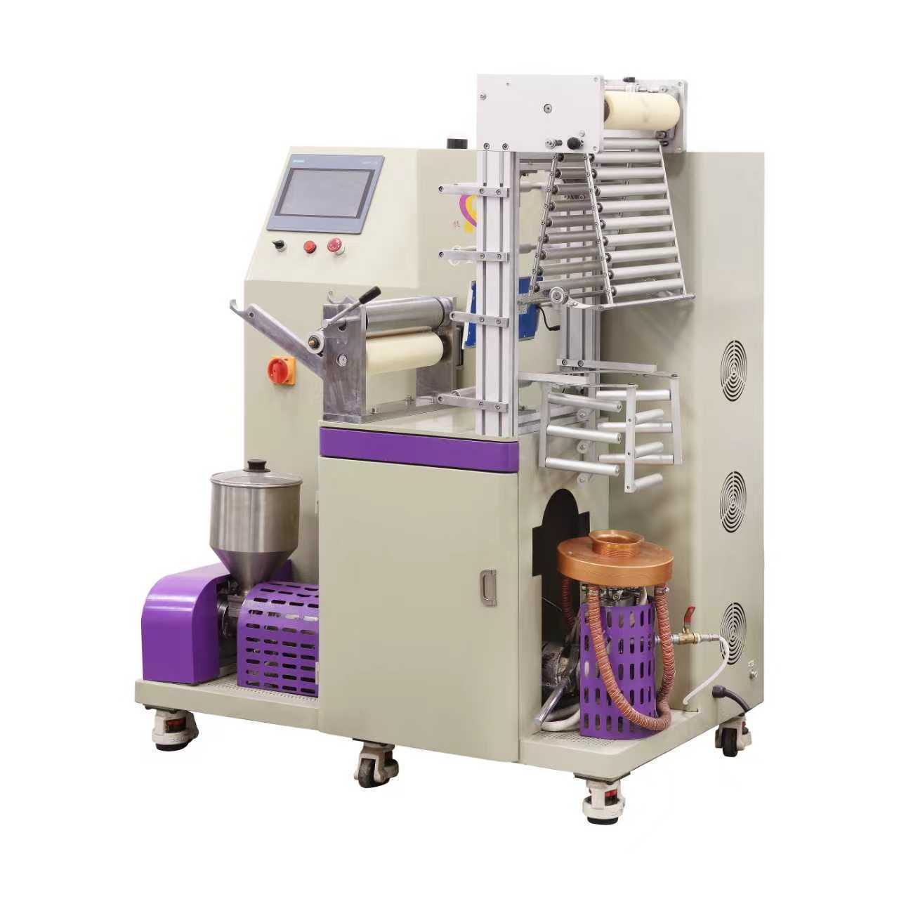OEM Mini Blown Film Machine Lab Plastic Extruder 30mm Screw
