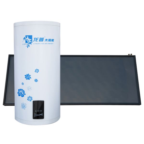 120L Flat Plate Collector Hot Water Solar Heater Split Solar Hot Water System With Antifreeze Fluid Circulation