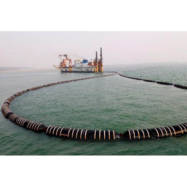 Tubos de dragagem flutuantes com espuma de célula de comprimento 15 m para operações de dragagem