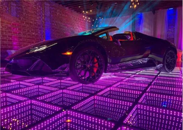 P4.81 Sensitive LED Dance Floor Panels For Disco And Wine Bar