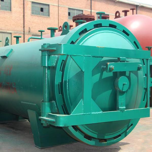 Equipamento industrial de conservação de madeira para tanques de impregnação de madeira a alta pressão