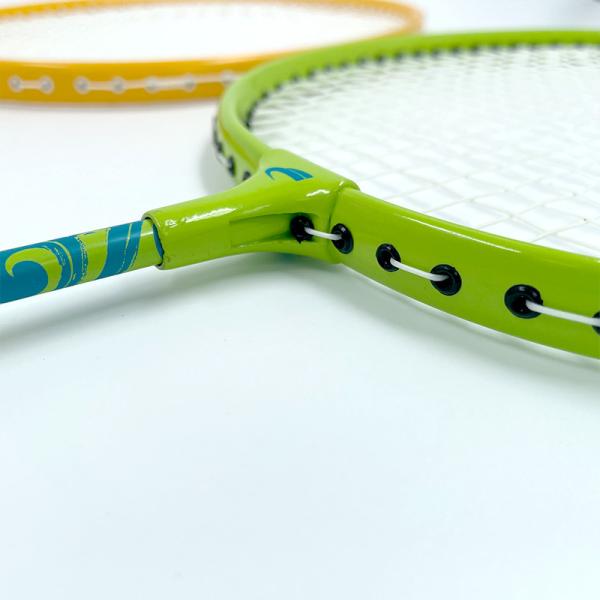 OEM One Piece Aluminium Badminton Rackets With Cover Suitable