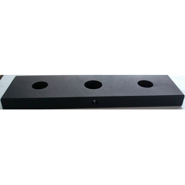 12 Inch Steel Gym Equipment Plates , Flat Weight Plates For Commercial