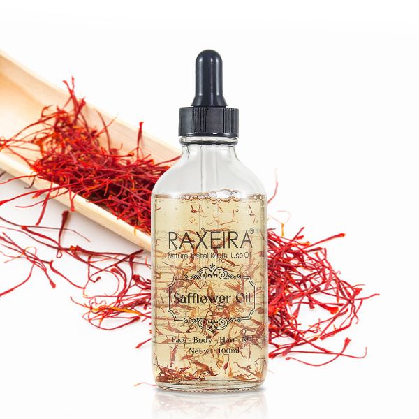 Эфирное масло массажа сафлора GMP естественное для ногтя волос тела стороны