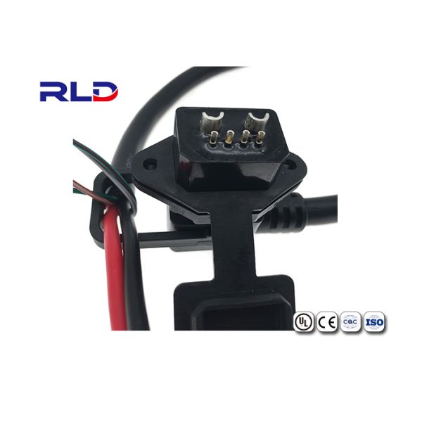 Соединитель электрического гнезда мужской женский DTAP заряжателя велосипеда