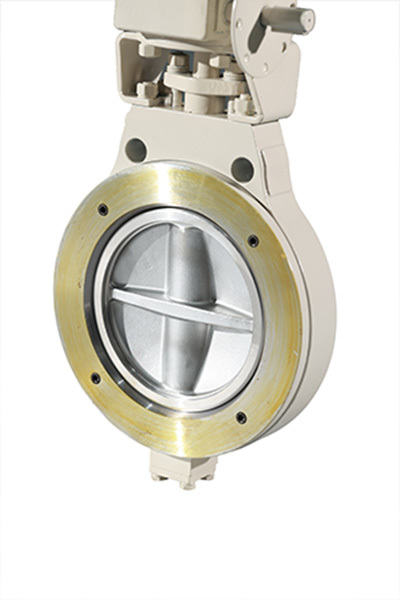 WCB Body 304 Disc Double Eccentric Butterfly Valve for Industrial Cooling Water
