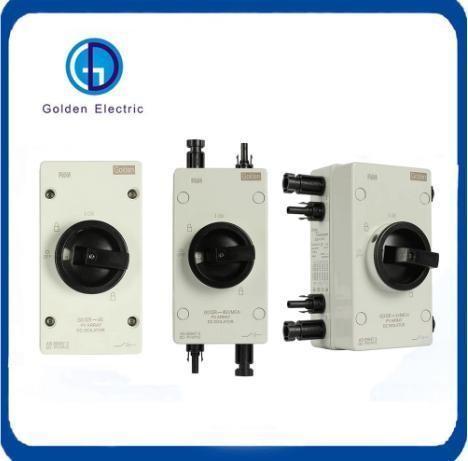 DC1200V 32A Isolation Disconnect Switch Easy installation For Solar Connector Mc4 IP66