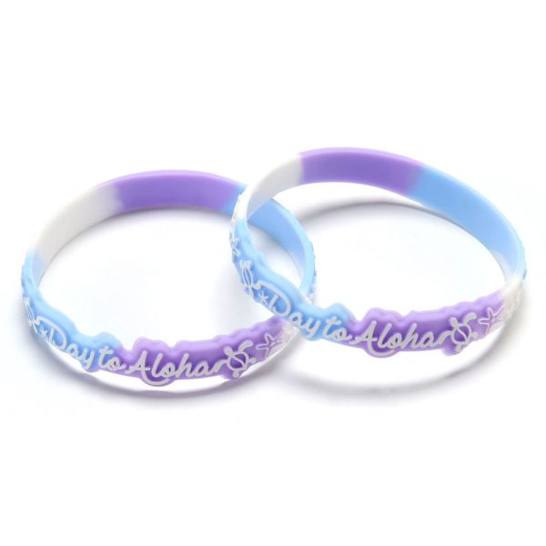 Custom Ink - Filled Silicone Bracelets Sport Event Rubber Wristbands