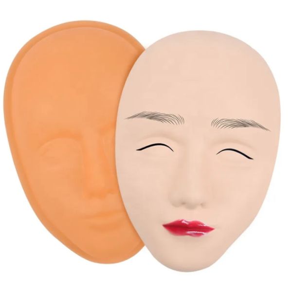 макияж силикона 5D постоянный практикует губу Microblading карандаша для глаз брови кожи