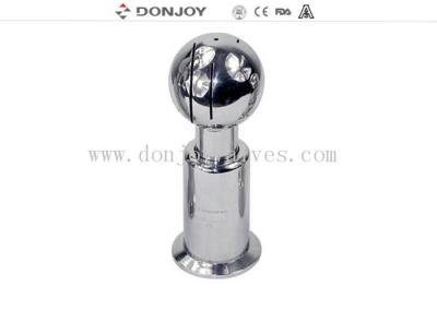 Bola de limpeza apertada de gerencio sanitray de aço inoxidável de /spray da bola de DONJOY