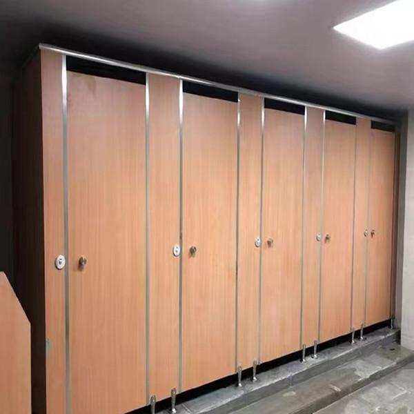 Steel Toilet Partition Wall Phenolic Compact Laminate