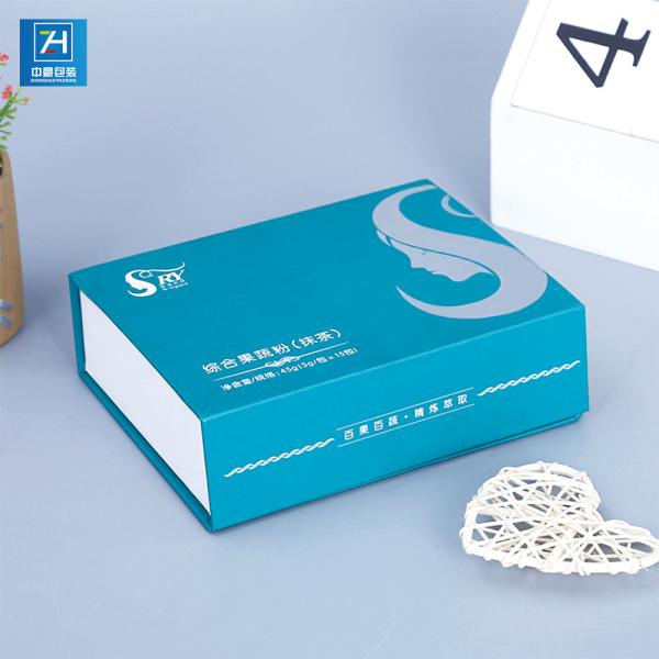 350gsm Ivory Paper Debossing Embossing Cardboard Food Packaging Box