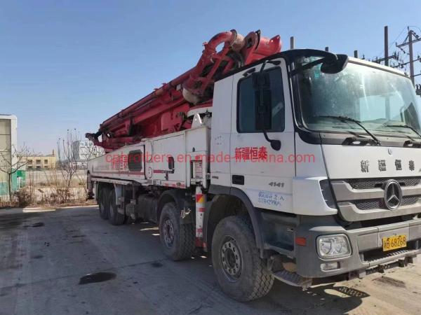 2012 Putzmeister 56m Benz Machinery Concrete Equipment Concrete Boom Beton Pump Machine