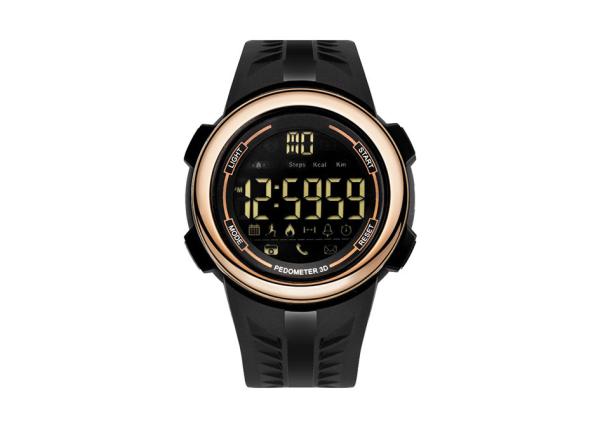 Smart Outdoor Men Plastic Sports Watch 304 Stainless Steel With App Remind Function