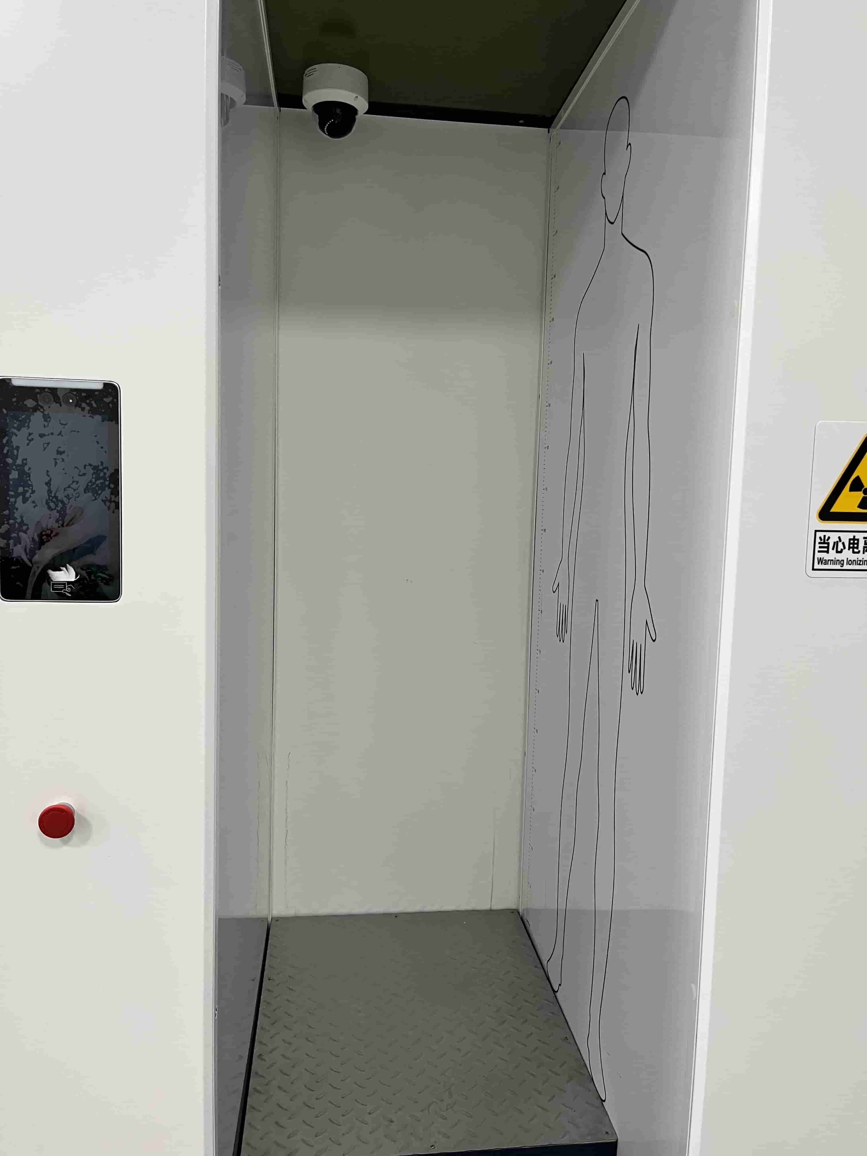 High Security Airport Body Scanner 1TB Storage Capacity 850W Power