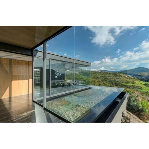 14 Степень уплотнения сварный сломанный мост алюминиевый стеклянный корпус Окна без швов