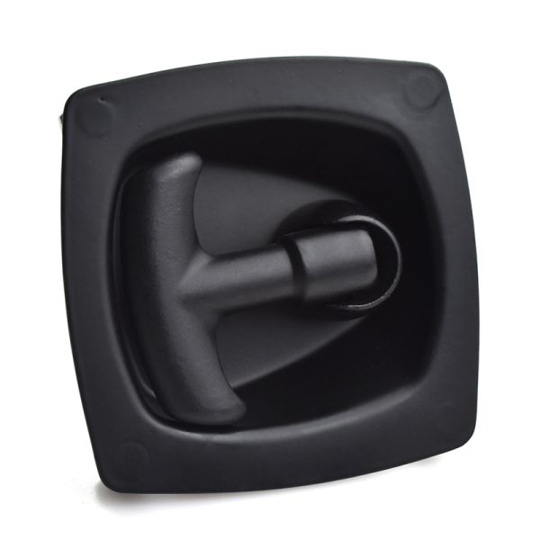 N4 Folding T Handle Central Locking Zinc Alloy Carbon Steel For Network Communication Equipment Power Cabinet