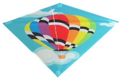 Quadro material de nylon da fibra de vidro do papagaio do conluio do diamante para as crianças que jogam 60*70cm