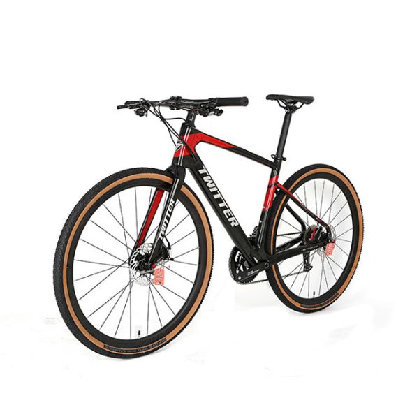 Размер 700x40C колеса велосипеда волокна углерода TWITTER гибридный для участвовать в гонке