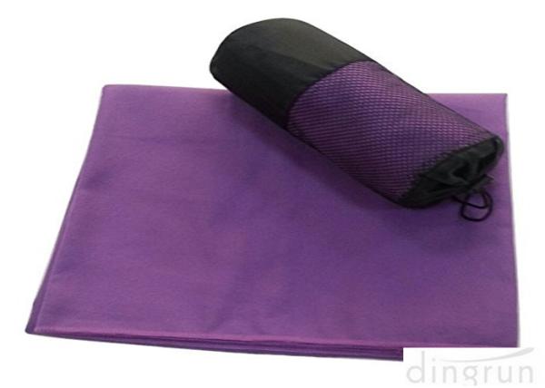 Personalized Swim Towels , Pink Microfiber Towel For Camping 
