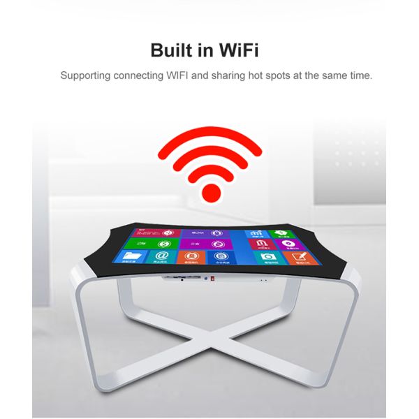 43 inch Smart Touch Table Lcd Table Smart Windows Interactive Multitouch Lcd Computer Advertising Screen