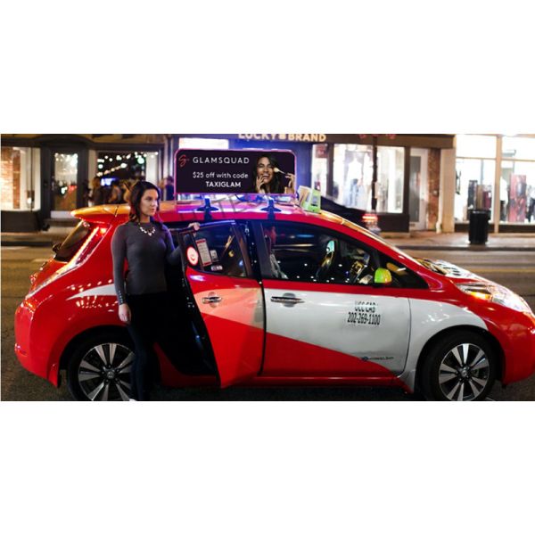 Digital Taxi Roof LED Advertising Billboards Waterproof Surpport USB/3G/4G/WIFI