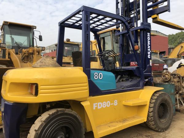 Komatsu 8 Ton Forklift Heavy Load Capacity for Construction Efficiency and Performance