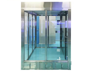 304 quarto desinfetado de aço inoxidável da classe 100000 FFU com chuveiro de ar