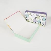 Caja de papel de almacenamiento de ropa reciclable y personalizada para impresión de colores Envases de regalos