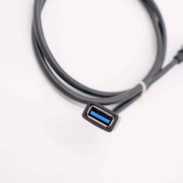 Braid Wire Harness Assembly USB 3.0 A Male To A Female Cable For Computer