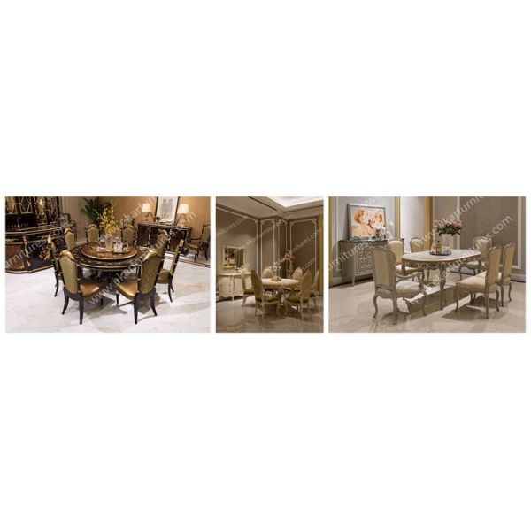 Alibaba wholesale antique french round dining wooden table LS-A302L-1