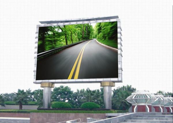 Video Show Outdoor Led Video Display Board 6mm Pixel Pitch IP65 / IP54 Multi - Use