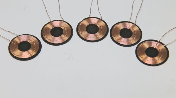 Factory Customized Magnetic QI wireless charging coils Induction Coil Transformitter Coils