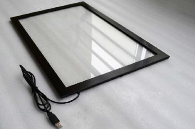 22 multi tela táctil infravermelho de alumínio com vidro moderado 6 pontos apto para a utilização para o LCD