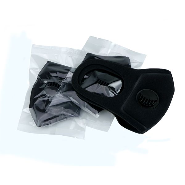 Sponge Valved Dust Mask Polyurethane Crowd Mouth Cover 21*14CM Size