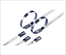 S304 Stainless Steel Industrial Cable Ties  , Strong Metal Wire Ties Heavy Duty