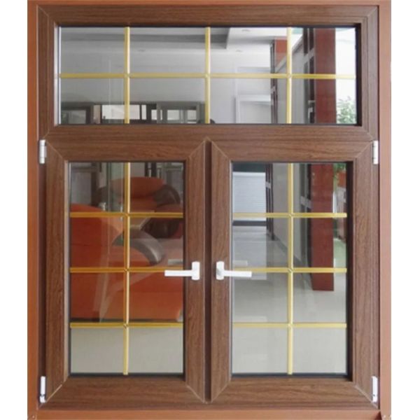 Высокая энергоэффективность деревянные зерновые алюминиевые окна для преобразования дома