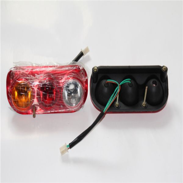 Super Bright Smoked Led Tail Lights , Recessed Aftermarket Jeep Tail Lights