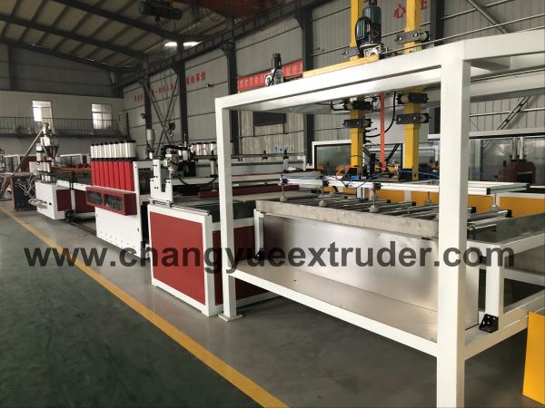 Machine à carton en plastique Changyue modèle SJSZ80/156