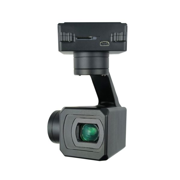 Monocular Camera with 45x Hybrid Zoom Dual Output and Lightweight Design for High-Precision Gimbal Stabilization