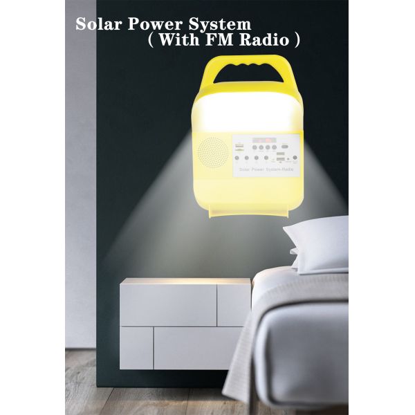 Система солнечной энергии СИД 9W портативная с поручать мобильного телефона