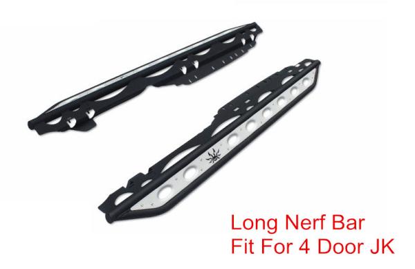 Poison Spyder Nerf Bar For Wrangler 2007 - 2017 JK , Steel Side Step Bar Manufacturers