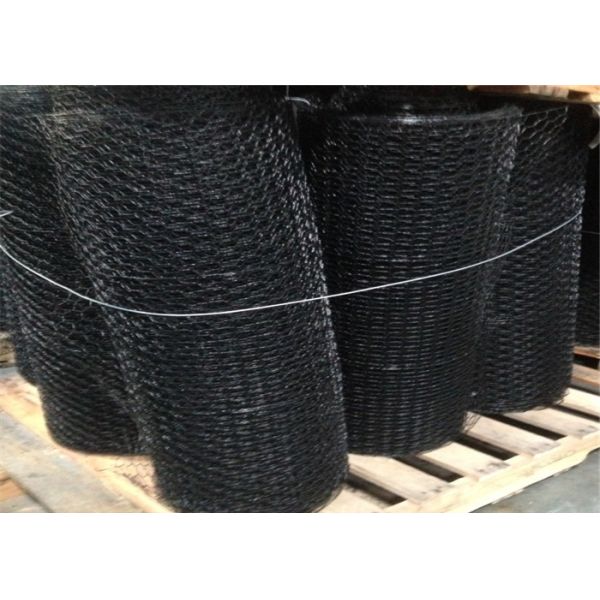 Гальванизированная чернотой ячеистая сеть мелкоячеистой сетки, шестиугольная мелкоячеистая сетка с сильными сваривая пунктами