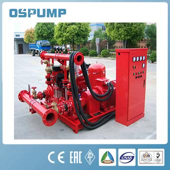 Horizontal Multi-Stage Fire Hydrant Pump Diesel Engine Fire Pump