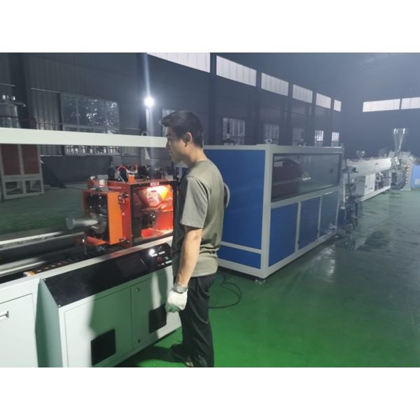 Customized 65/132 PVC Pipe Extrusion Production Line for Long-Lasting Water Drainage