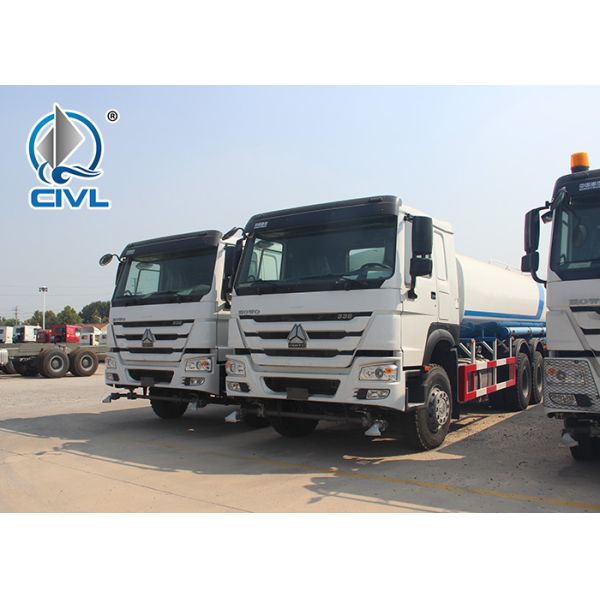 Sinotruk 6*4 Water Tanker / Oil Tanker Truck with EURO III Emission